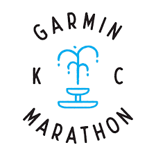 KC Marathon logo with a fountain