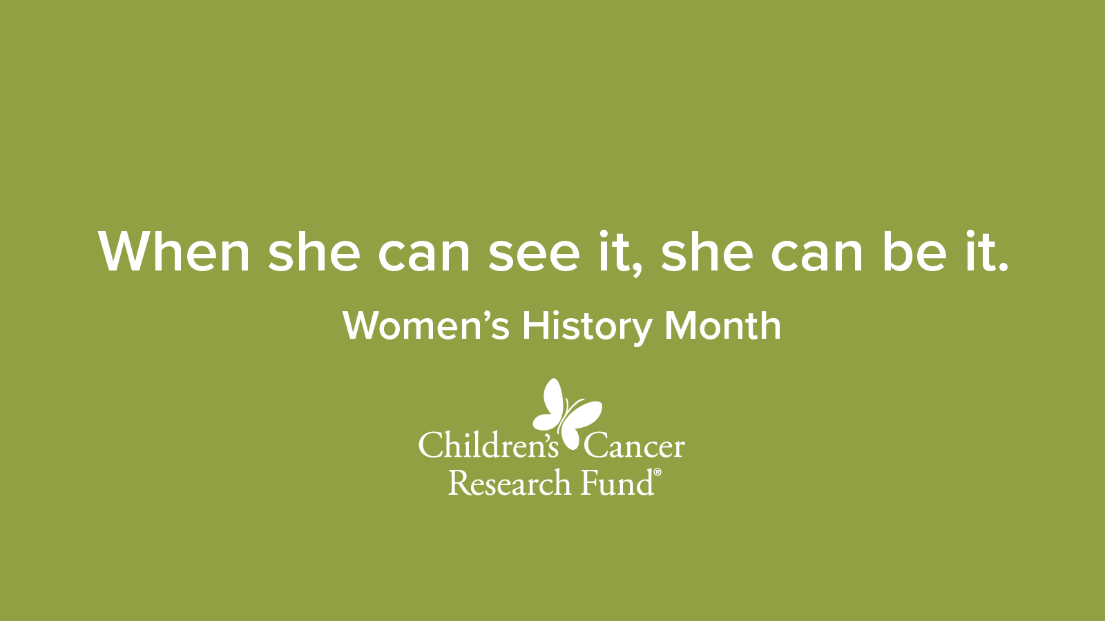 When She Can See It, She Can Be It: Building the Future of Women in Science 